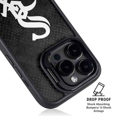 MLB Chicago White Sox Dark Wash iPhone 14 Pro Kickstand Case